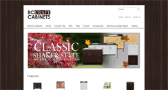 Desktop Screenshot of bccraftcabinets.com